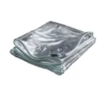 0.3mm or 0.5mm Very Thick Waterproof Highly Transparent Outdoor Shelter Plastic film Soft PVC Rainproof Cloth Sunshade tarpaulin