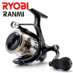 RYOBI RANMI RY Spinning Reels Saltwater Freshwater Fishing Reel Ultralight Metal Frame Smooth and Tough High Speed Fishing Reels