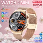 2025 New Lady Fashion Smart Watch women AMOLED HD Screen GPS Sport Heart Rate Bluetooth Call Waterproof Outdoor Smartwatch Women