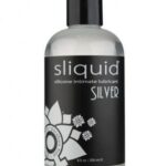 Sliquid Silver Silicone Lube Glycerine & Paraben Free – 8.5 oz