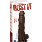 Doc Johnson Bust It Squirting Realistic Cock w/ 1oz Nut Butter - Black