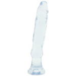 Crystal Jellies Anal Starter Dildo in Clear